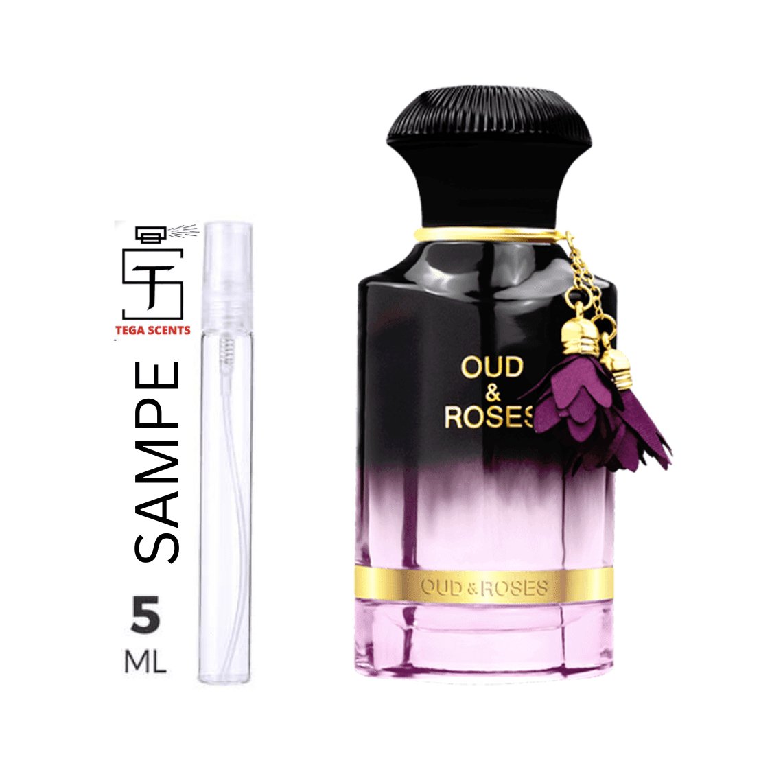Oud & Roses by Ahmed Al Maghribi 5ml - Tega Scents